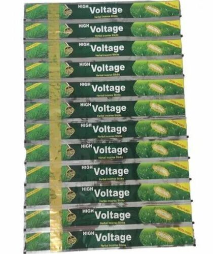 Incense Stick Packaging Pouch - Printed Glossy PET Material, Rotogravure Printing, Heat Sealed Closure
