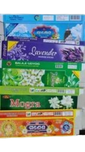 Incense Stick Packaging Pouch - Plastic Material , Printed Design for Enhanced Aesthetics and Durability