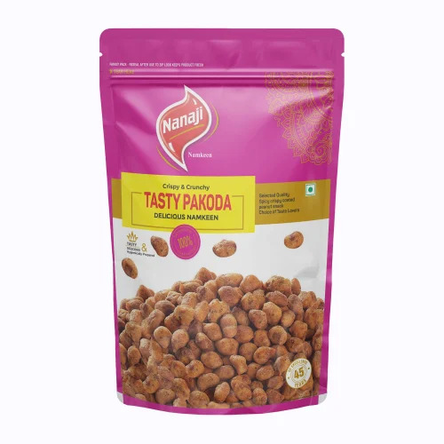 Nanaji Tasty Pakoda Peanuts Namkeen - Salty, Crispy Vegetarian Snack | Food Grade, Deliciously Tasty Treat for All Ages