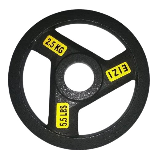 Round Weight Plates - Cast Iron | Commercial Use, Manual Operation, Gain Strength, Chest Exercise, Muscle Gain Function