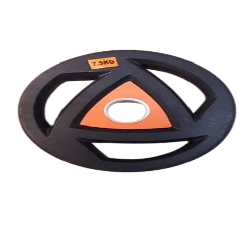 Cast Iron Round Olympic Weight Plates - Durable Construction for Strength Gain | Ideal for Chest Exercises, Commercial Grade, Manual Operation