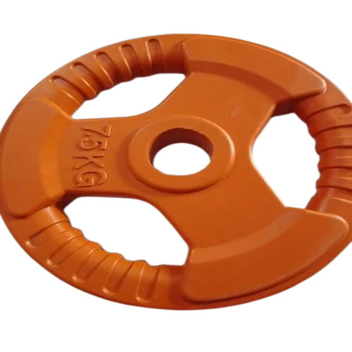 Cast Iron Weight Plates - Round Design, Manual Operation | Gain Strength, Muscle Gain, Commercial Grade Gym Equipment for Chest Exercises