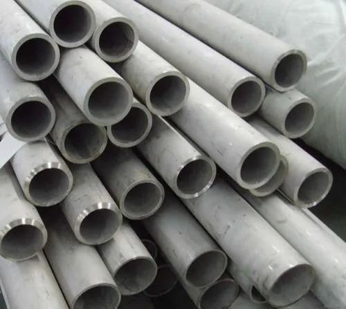 Stainless Steel Seamless Pipe - Round, Silver | High Strength, Corrosion Resistant, Durable, Stainless Steel Spiral Pipes