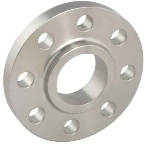 Stainless Steel Slip On Flange - High Strength, Corrosion Resistant Design | Durable, Rust Free, Round Shape, Silver Finish