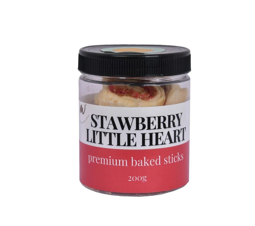 Stawberry Little Heart Bakery Cookies - Flavor: Strawberry