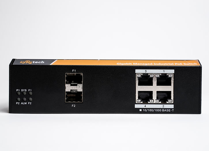 Syrotech SY-4000P-2S-IND Industrial POE Switch