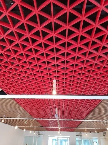 Triangle Open Cell Ceiling - Application: Commercial /Residential