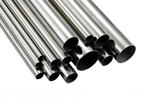 202 Stainless Steel Silver Pipe - Color: Na