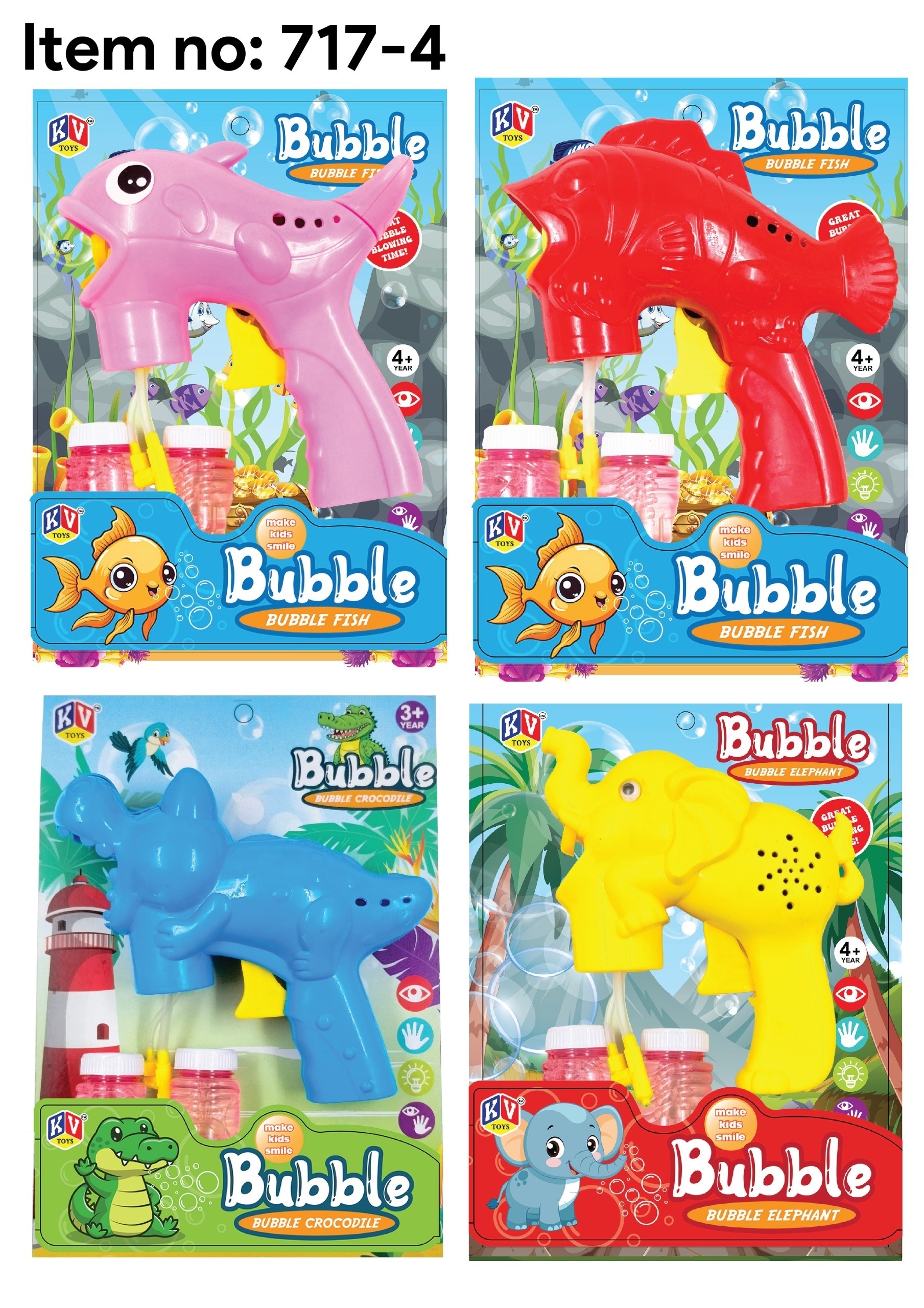 Bubble Animal Toys