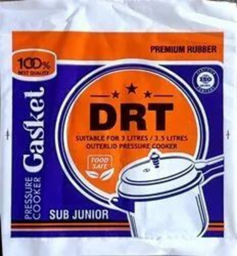 Cooker Gasket Packaging Pouch - LDPE Spout Pouch | Rotogravure Printed, Heat Sealed Closure for Durability and Convenience