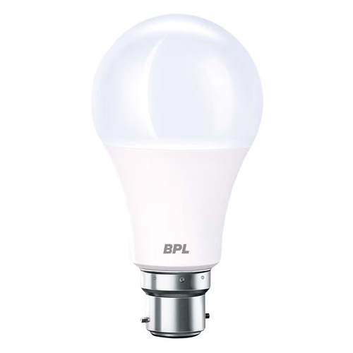 LED Bulb - Aluminum Body, Round Shape, White Color | Energy Efficient, Long Lifespan, Bright Illumination, Eco-Friendly, Compact Design, Low Heat Emission, Instant On, Durable Build, 1 Year Warranty