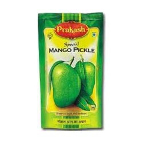 Mango Pickle Packaging Pouches - Plastic Multi Color Print | Ideal for Preserving and Storing Pickles with Durable Design