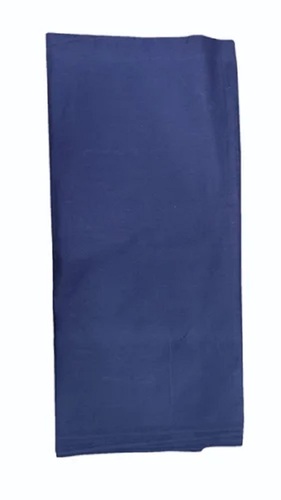 160 GSM Blue Plain Cotton Drill Fabric - 100% Cotton Material, Washable & Shrink Resistant, Ideal for Textile Industry Applications