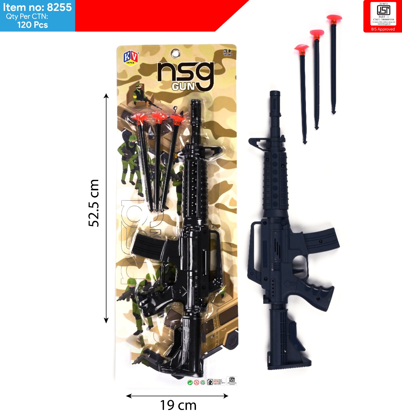 8255 NSG Gun With Arrow