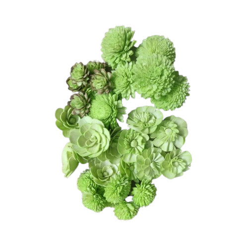 कृत्रिम सोला लकड़ी के फूल