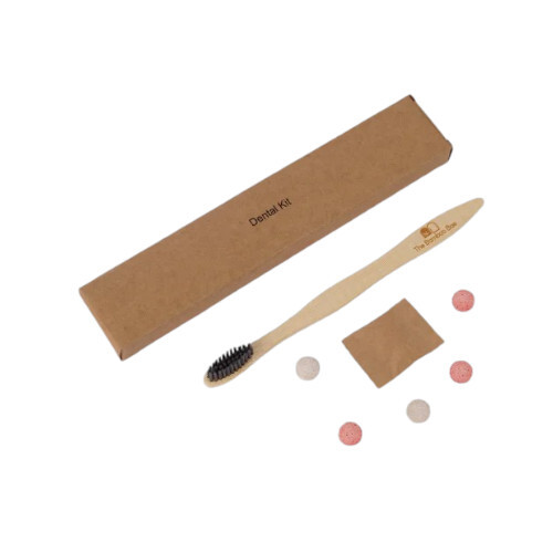 Bamboo Dental Kit for Hotel - Eco-Friendly Bamboo Material , Compact & Hygienic Packaging for Stylish Bathroom Amenities