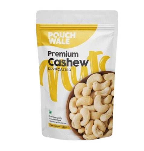 Cashew Nut Packaging Pouch - Plastic, Printed Design | Durable and Versatile Packaging Solution for Cashew Nuts