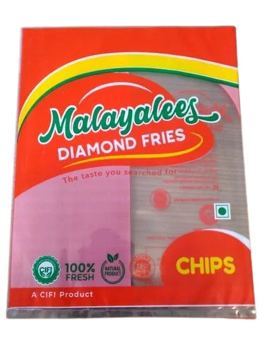 Chips Packaging Pouch - Printed Plastic Material | Durable Design for Effective Sealing and Freshness Preservation
