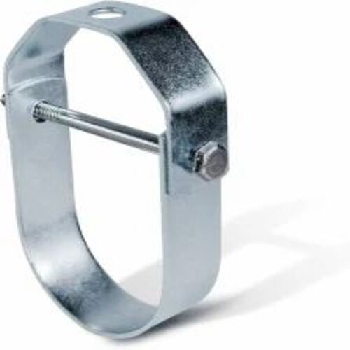 Clevis Hanger - MS Coupler, Threaded End Connection, Silver | Ideal for Plumbing Applications, Made from Durable Materials