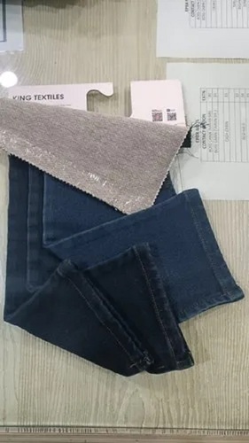 Denim Fabric 7188 - Plain Denim Fabric, Washable, Shrink-Resistant | Various Colors, Ideal for Textile Industry Applications