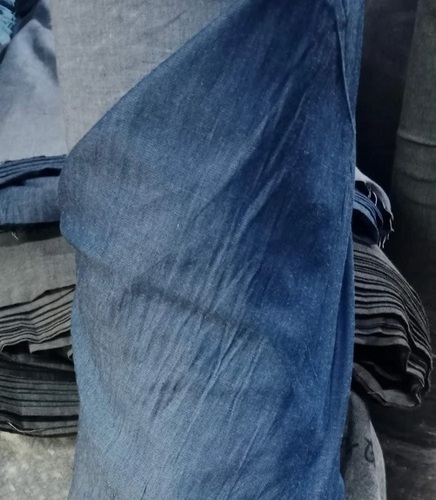 Denim Jeans Fabric - Washable, Shrink-Resistant | Various Colors, Plain Pattern, Durable Denim Texture, Ideal for Textile Industry