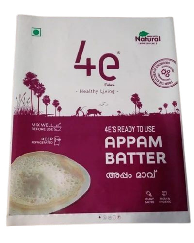 Food Packaging Pouches - 1 Kg LDPE Flat Pouch, 8x12 Inches Matte Finish, Heat Sealed Closure