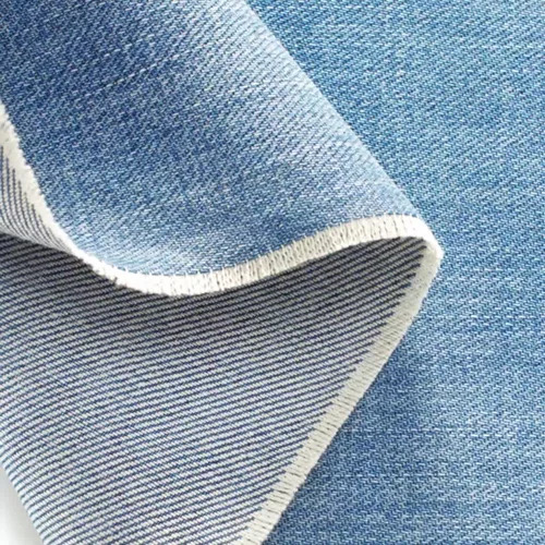 Knitted Denim Fabric - Plain Knitted Texture, Various Colors | Washable, Shrink Resistant