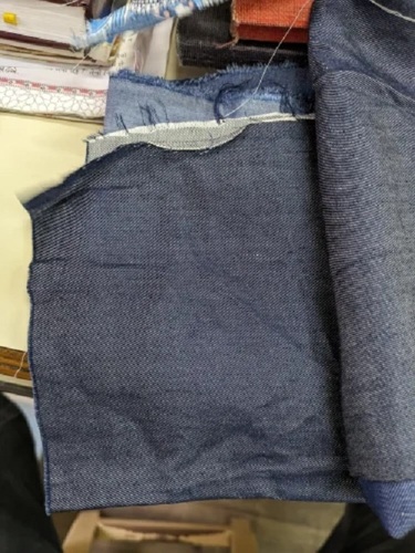 Mens Jeans Fabric - Denim Fabric, Plain Texture, Various Colors | Washable, Shrink-Resistant