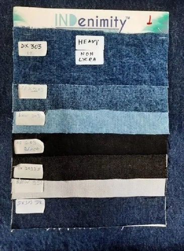 Pre Wash Denim Fabric - Washable, Shrink Resistant | Various Colors, Plain Texture for Textile Industry