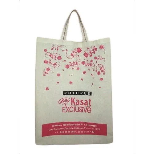 Printed Cotton Shopping Bags - Cotton Fabric, Versatile Sizes in Various Colors | Eco-Friendly, Designer Printed, Durable with Handles