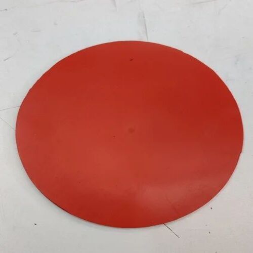 Silicone Rubber Gasket - 25mm Inner Diameter, 2.5mm Thickness, Red Color, Round Shape | Automobile Industry Use, Heat Resistant Material
