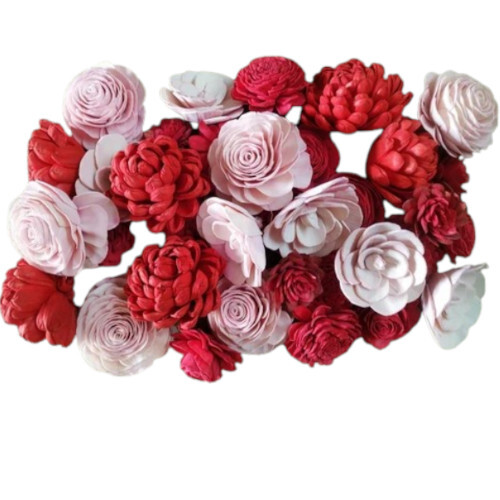 Sola Combination Combo Flower - Handcrafted Eco-Friendly Decorative Flowers Set of 36 Pieces | Ideal for Home & Wedding Decor Natural Rustic Charm