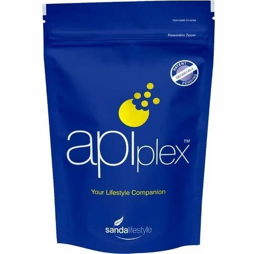 Standup Zipper Pouch - Printed Plastic Packaging Material | Durable Design for Secure Storage and Easy Handling