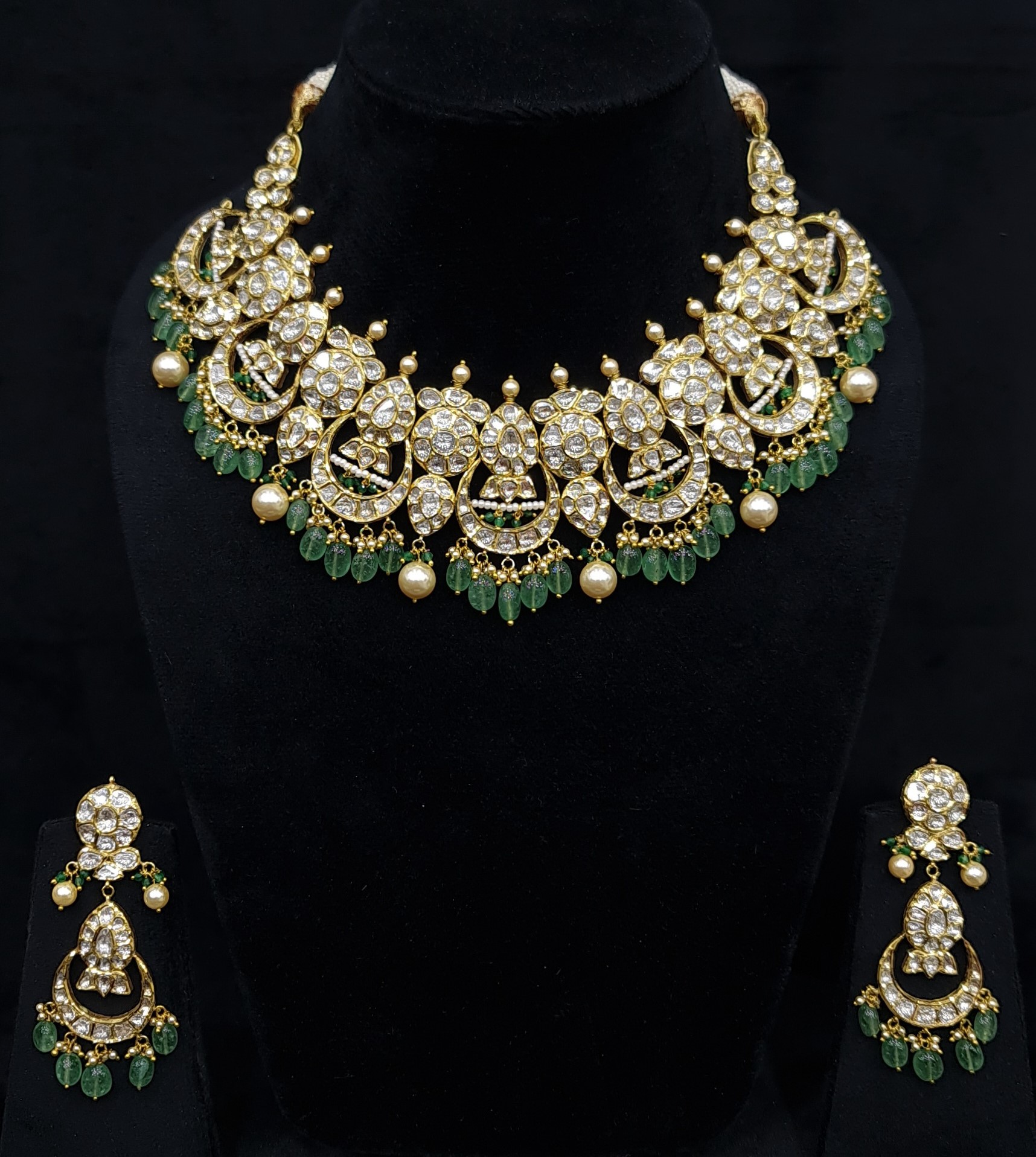 Uncut Diamond Polki Gold Jewellery