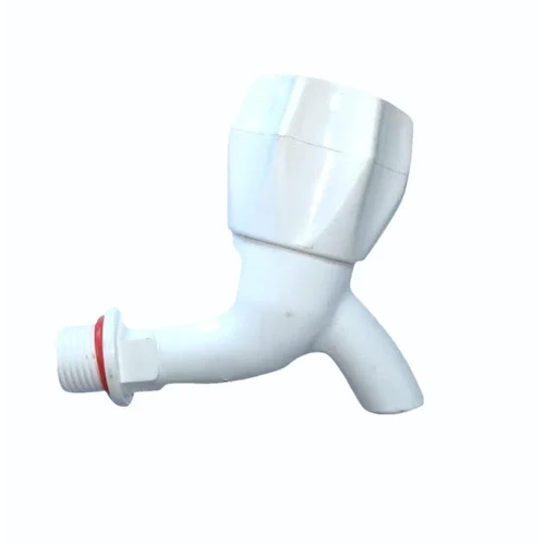 22mm White Plastic Bib Cock