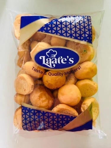 250gm Laate Butter Cookies - Vegetarian, Round Shape, Semi-Soft Texture, Sweet Taste | Deliciously Indulgent Indian Cookies
