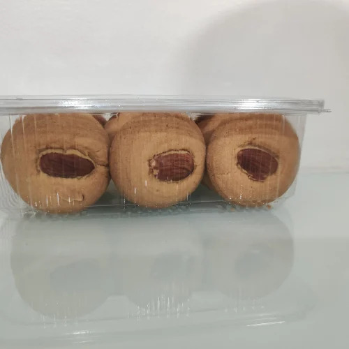 250gm Rich Milk Cookies - Sweet Taste, Round Shape, Semi-Soft Texture | Delicious Vegetarian Biscuit in Box Packaging