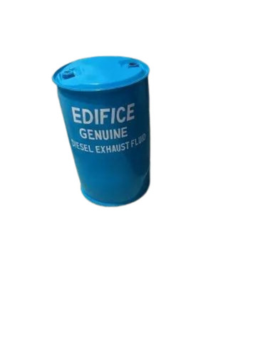 Adblue Diesel Exhaust Fluid - Liquid, 200 Liter, Blue | Barrel Packaging, Edifice Brand, Shelf Life 24 Months, Suitable for Heavy Vehicles