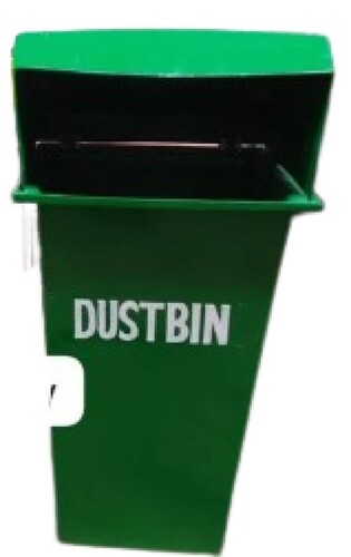 Green FRP Outdoor Dustbin