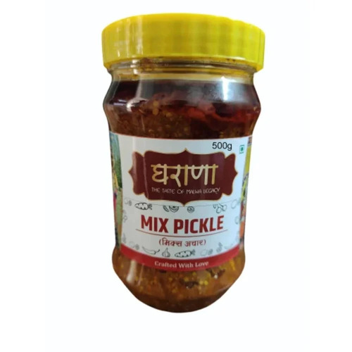 Mixed Pickle - Weight: 500 Grams (G)