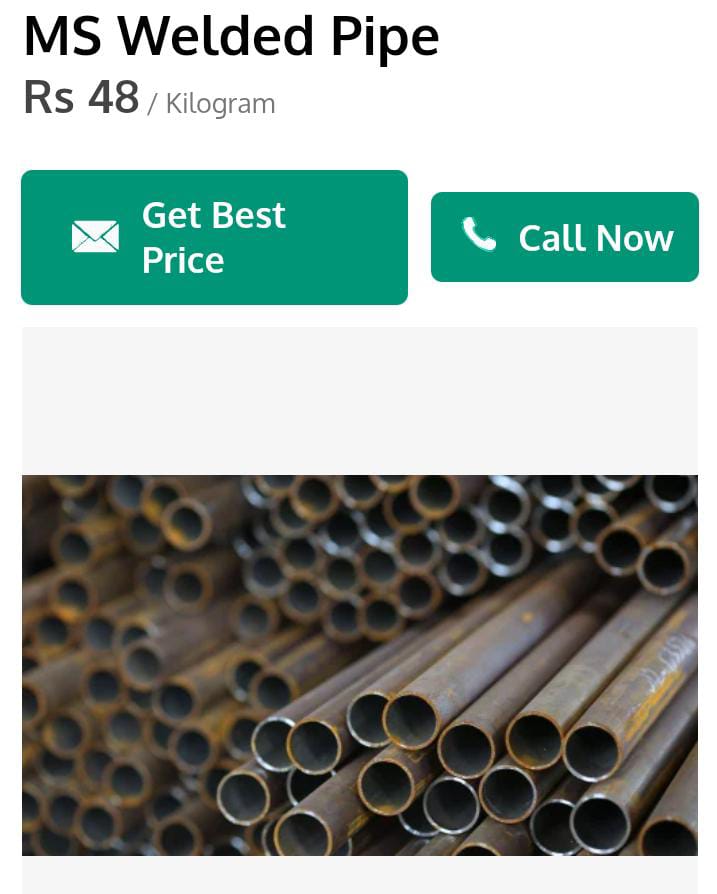 MS WELDED PIPE 