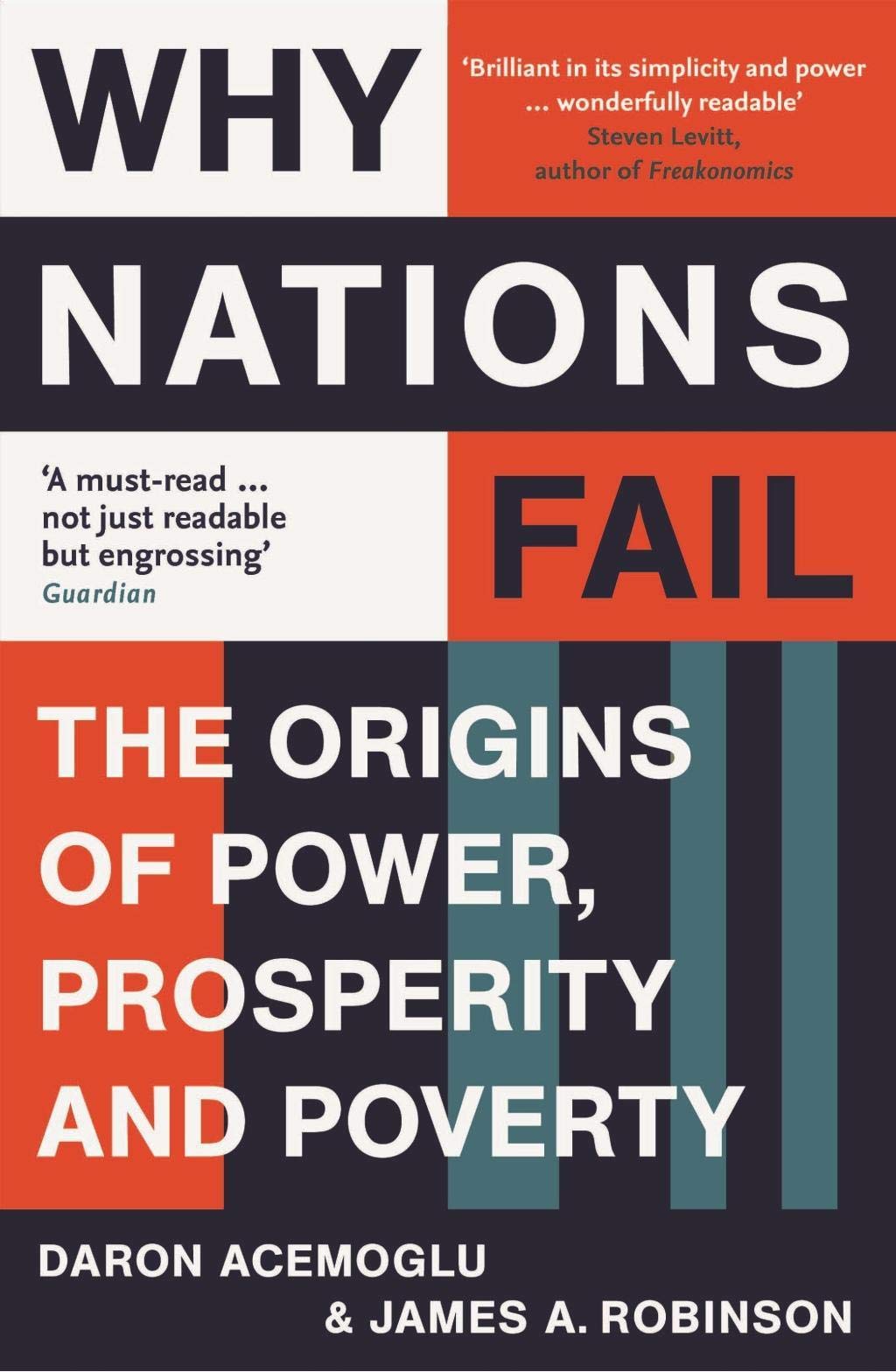 Why Nations Fail English Book - Paper Size: A3