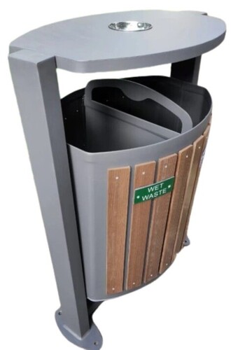 Wooden Garden Dustbin