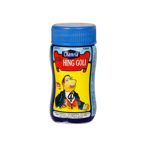 Chamria Vijay Hing Goli - 12g Ayurvedic Digestion Support Tablets | Non-Prescription Pure Ingredients Easy to Use