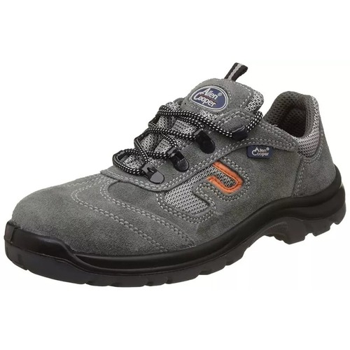 Allen Cooper Safety Shoes Double Density Antistatic And Heat Resistant Low Ankle Pu Sole Grey Ac 1459 - Size: Uk 6 - Uk 10