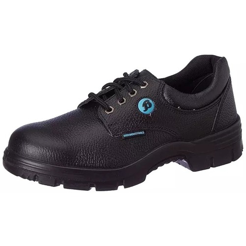 Bata Low Cut Steel Toe Safety Shoes Low Ankle - Color: Black