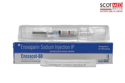 Enoxaparin Sodium Injection 60 Mg - Medicine Grade Liquid Injection | Prescription Required, For Hospital and Clinic Use
