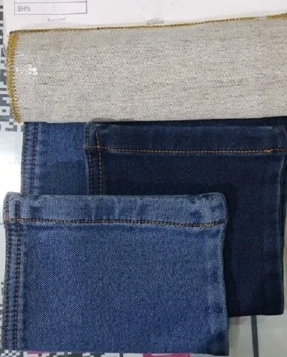 EV Denim Fabric - Denim Fabric, Plain Style, Various Colors | Washable, Shrink-Resistant, Ideal for Textile Industry Applications