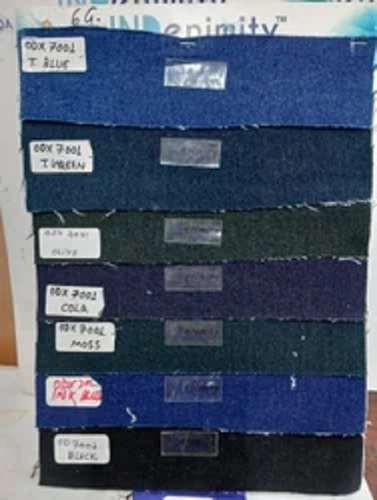 Overdyed Denim Fabric - Plain Design, Washable & Shrink-Resistant | Various Colors, Soft Denim Texture