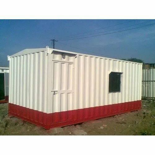 Portable Office Cabin - Color: White